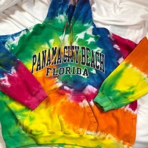 Women’s tye dye hoodie size XL